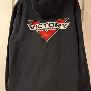 Victory Motorcycles Black Hoodie